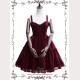 Tiny Garden Waltz Velvet Lolita Dress JSK